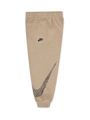 棕色 - Nike Little Kids ITZ Oversized Hoodie and Joggers Tracksuit Set - 圖片 3/5