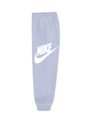 Nike Blue Dark Little Kids Club Fleece Tracksuit Set - Image 3 of 5