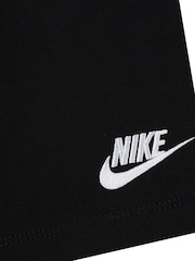 Nike Black Small Logo T-Shirt And Shorts Set - Image 3 of 4
