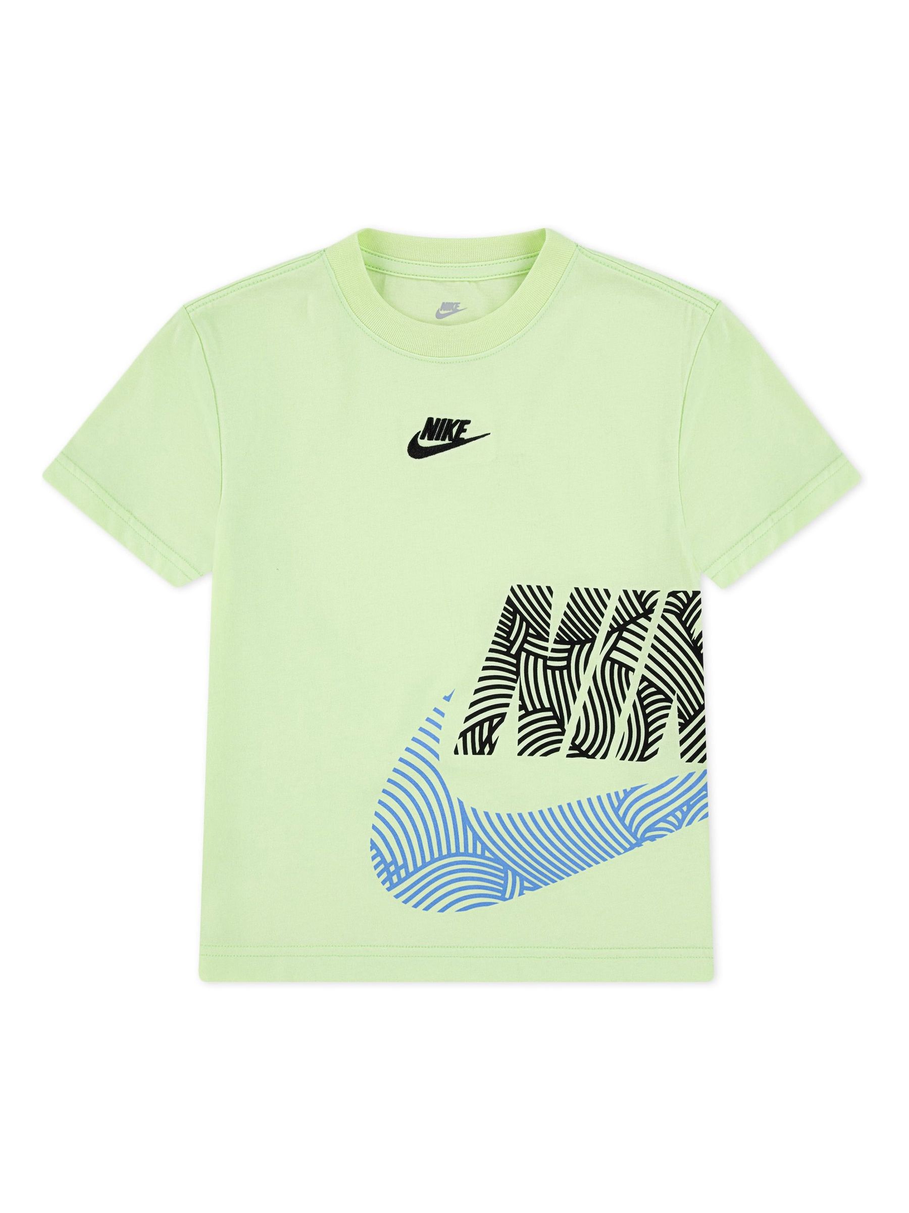 yellow and grey nike shirt