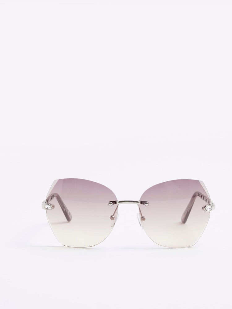 River Island Oversized Sunglasses - Imagem 1 de 5