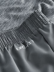 Nike Grey Little Kids DriFIT T-Shirt and Shorts Set - Image 4 of 5