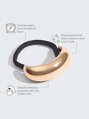 Kitsch Medium Gold Cloud Ponytail Cuff - Image 2 of 5