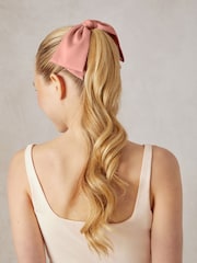 Kitsch Rosewood Bow Hair Clip - Image 3 of 5