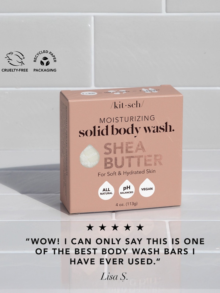 Kitsch Shea Butter Moisturising Solid Body Wash - Image 8 of 8