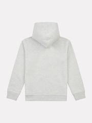 New Balance Grey Kids Small French Terry Logo Zip Hoodie - Image 2 of 3