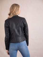 Lakeland Leather Nicola Biker Jacket - صورة 6 من 7