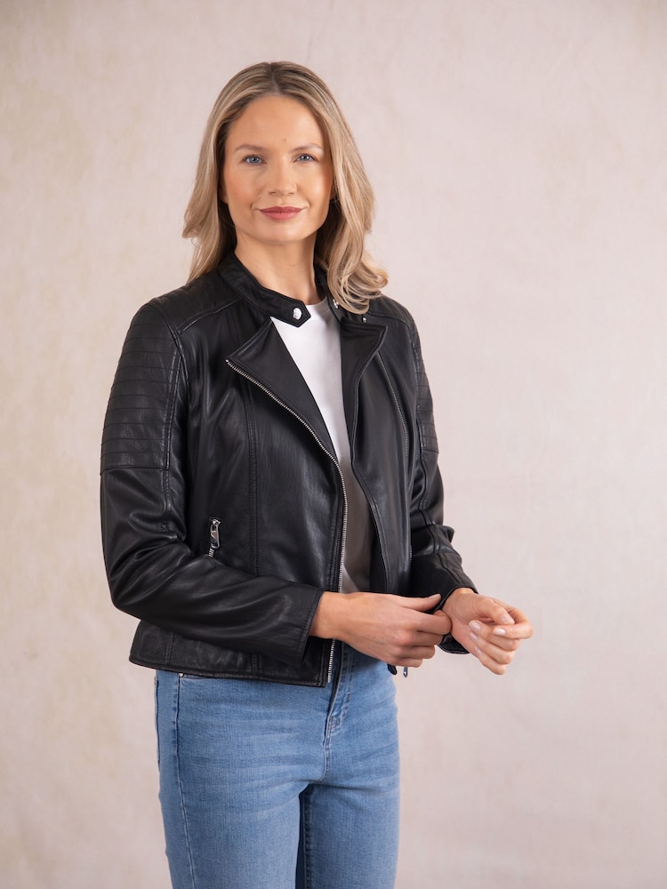 Lakeland Leather Nicola Biker Jacket - صورة 7 من 7