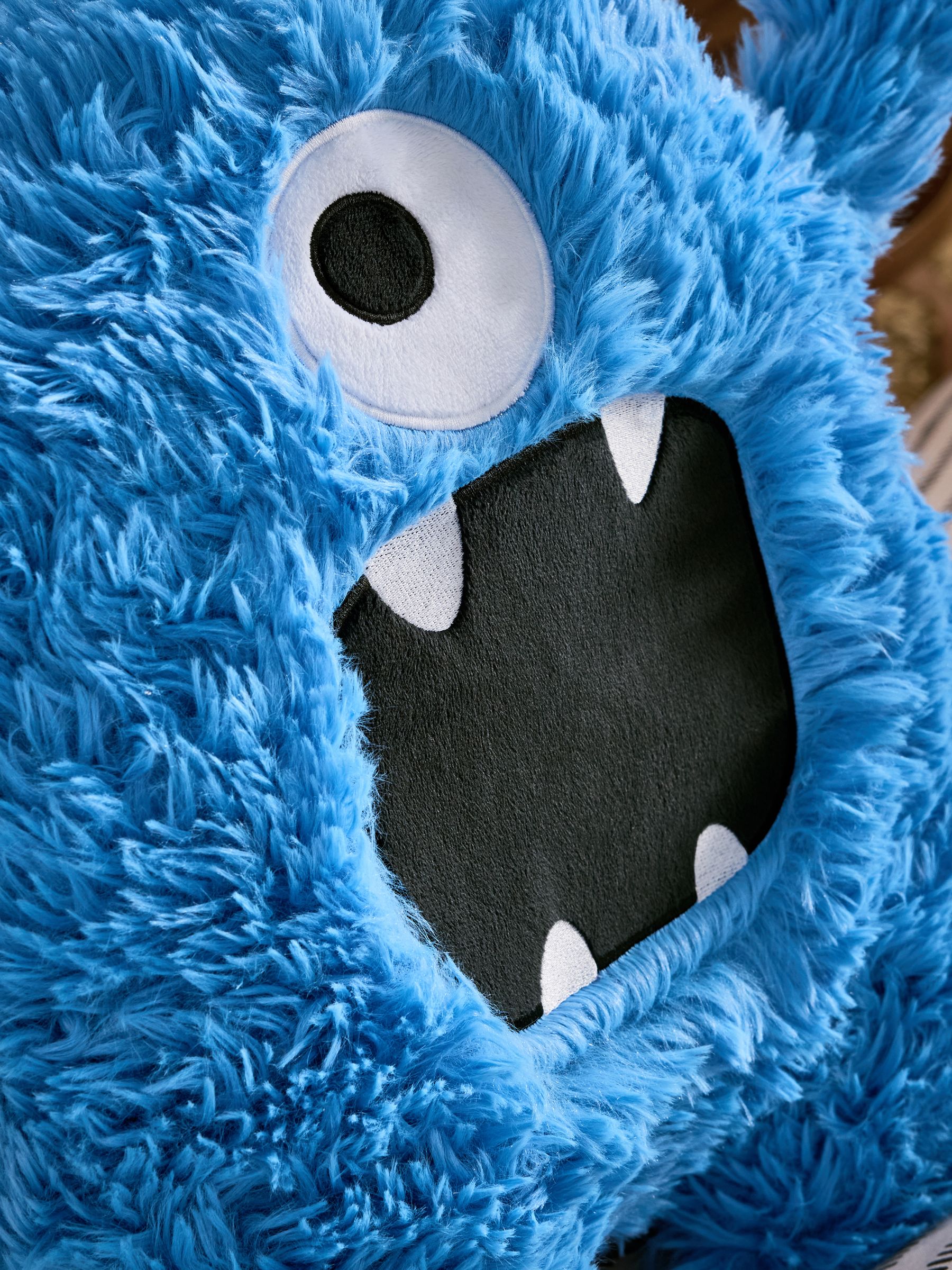 Buy Blue Monster Plush Cushion from Next Canada