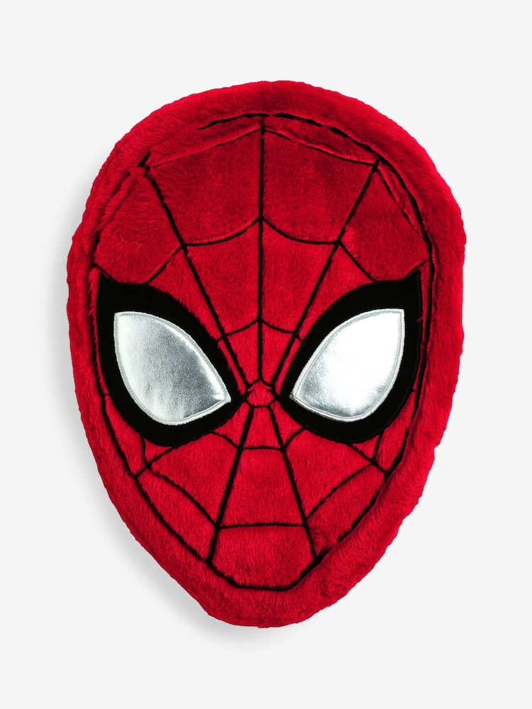 Red Spiderman Head Plush Cushion - Image 2 of 4