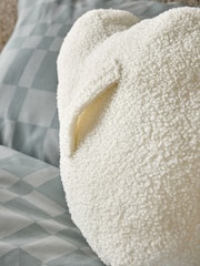 Blue/White Foam Hand Cushion - Image 4 of 4