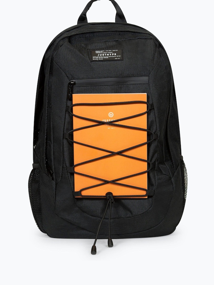 Hype Unisex Maxi Black Backpack - Image 4 of 4