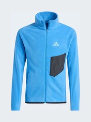 أزرق - adidas Zip Up Terrex Fleece - صورة 6 من 10