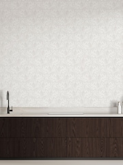 Laurence Llewelyn-Bowen Beige Rambleicious Floral Print A4 Wallpaper Sample - Image 1 of 4