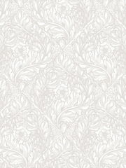 Laurence Llewelyn-Bowen Beige Rambleicious Floral Print A4 Wallpaper Sample - Image 2 of 4