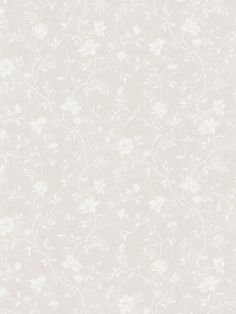 Galerie White Spring Blossom Floral Print A4 Wallpaper Sample - Image 2 of 2 Galerie White Spring Blossom Floral Print A4 Wallpaper Sample - Image 2 of 2