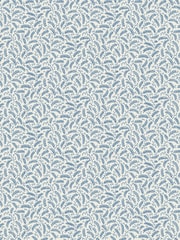 Galerie Blue French Country Leaf A4 Wallpaper Sample - Image 2 of 2