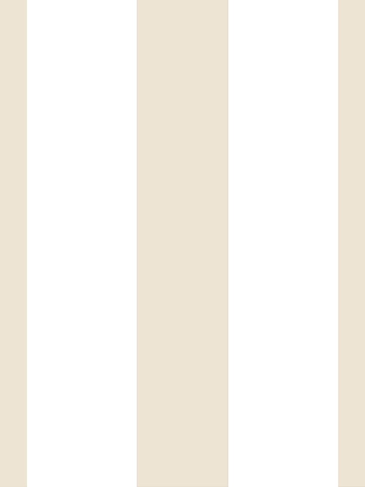 Style Sisters Beige Wide Stripe A4 Wallpaper Sample - Image 2 of 3