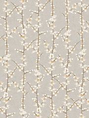 Galerie Yellow Spring Blossom Sakura A4 Wallpaper Sample - Image 2 of 2
