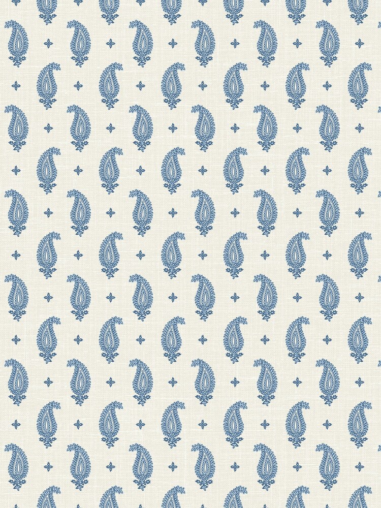 Galerie Blue French Country Motif A4 Wallpaper Sample - Image 2 of 2