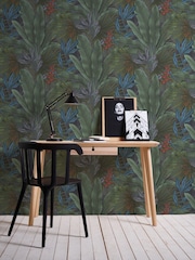 Galerie Purple Welcome Home Tree Leaf A4 Wallpaper Sample - Image 2 of 6