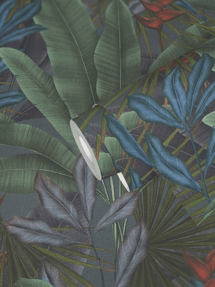 Galerie Purple Welcome Home Tree Leaf A4 Wallpaper Sample - Image 6 of 6