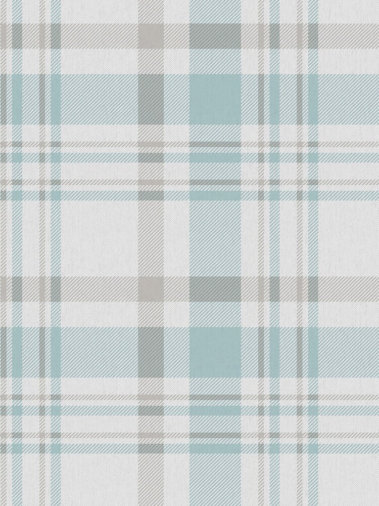 Galerie Blue Spring Blossom Plaid A4 Wallpaper Sample - Image 2 of 2