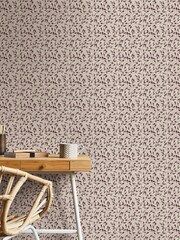 Laurence Llewelyn-Bowen Red Tit Willow Tree Leaf A4 Wallpaper Sample - Image 1 of 4