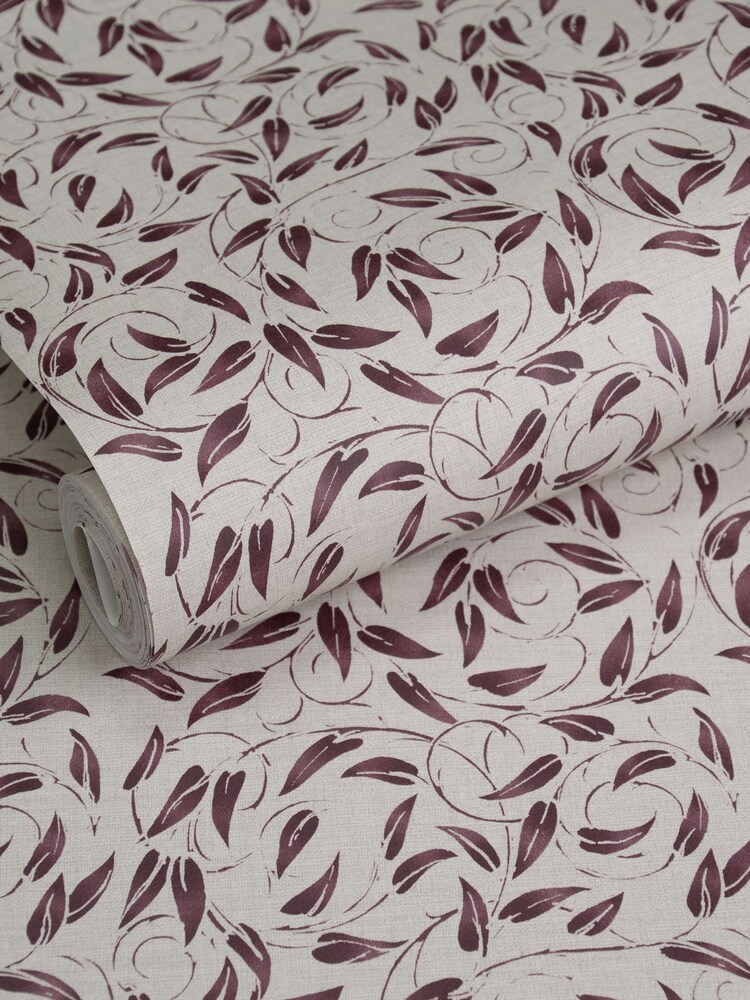 Laurence Llewelyn-Bowen Red Tit Willow Tree Leaf A4 Wallpaper Sample - Image 4 of 4 Laurence Llewelyn-Bowen Red Tit Willow Tree Leaf A4 Wallpaper Sample - Image 4 of 4