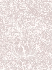 Laurence Llewelyn-Bowen Pink Morris Major Floral Print A4 Wallpaper Sample - Image 2 of 4