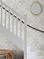Galerie Green Sommarang 2 Floral Print A4 Wallpaper Sample - Image 1 of 2