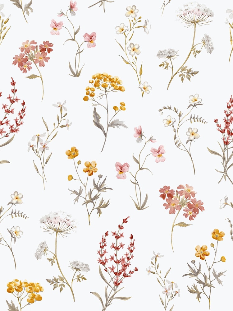 Galerie Yellow Spring Blossom Botanical A4 Wallpaper Sample - Image 2 of 2