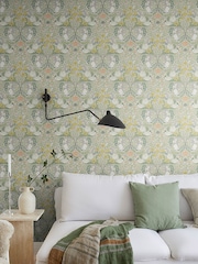 Galerie Orange Sommarang 2 Floral Print A4 Wallpaper Sample - Image 1 of 2