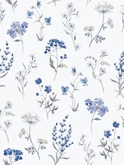 Galerie Blue Spring Blossom Botanical A4 Wallpaper Sample - Image 2 of 2
