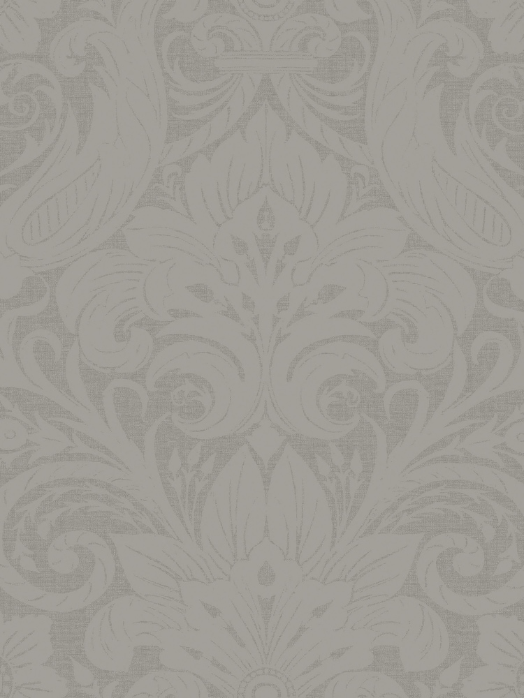 Laurence Llewelyn-Bowen Beige Damask Sauvage Flock A4 Wallpaper Sample - Image 2 of 6 Laurence Llewelyn-Bowen Beige Damask Sauvage Flock A4 Wallpaper Sample - Image 2 of 6