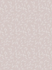 Laurence Llewelyn-Bowen Pink Tit Willow Tree Leaf A4 Wallpaper Sample - Image 2 of 4