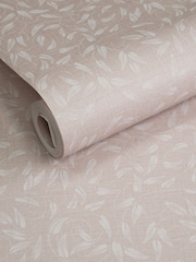 Laurence Llewelyn-Bowen Pink Tit Willow Tree Leaf A4 Wallpaper Sample - Image 4 of 4
