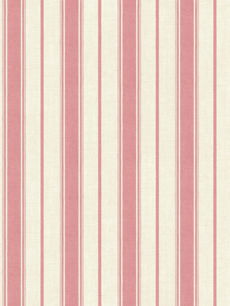 Galerie Pink French Country Stripe A4 Wallpaper Sample - Image 2 of 2