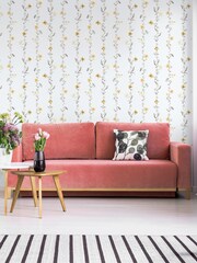 Galerie Yellow Spring Blossom Botanical A4 Wallpaper Sample - Image 1 of 2
