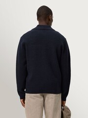 Les Deux Blue Fischer Milano Knit Shirt - Image 3 of 7