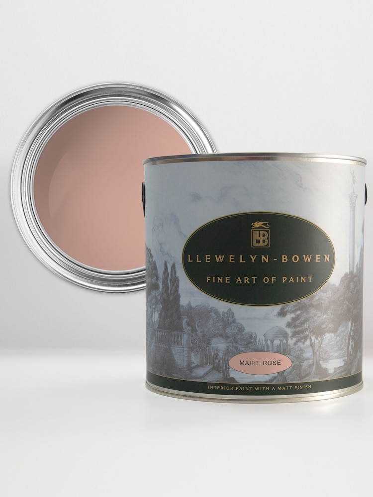 Laurence Llewelyn-Bowen Pink Marie Rose Matt Emulsion Paint Tester Pot - Image 3 of 3