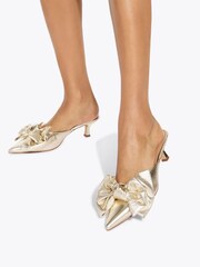 KG Kurt Geiger Gold Sophia Shoes - Image 1 of 5