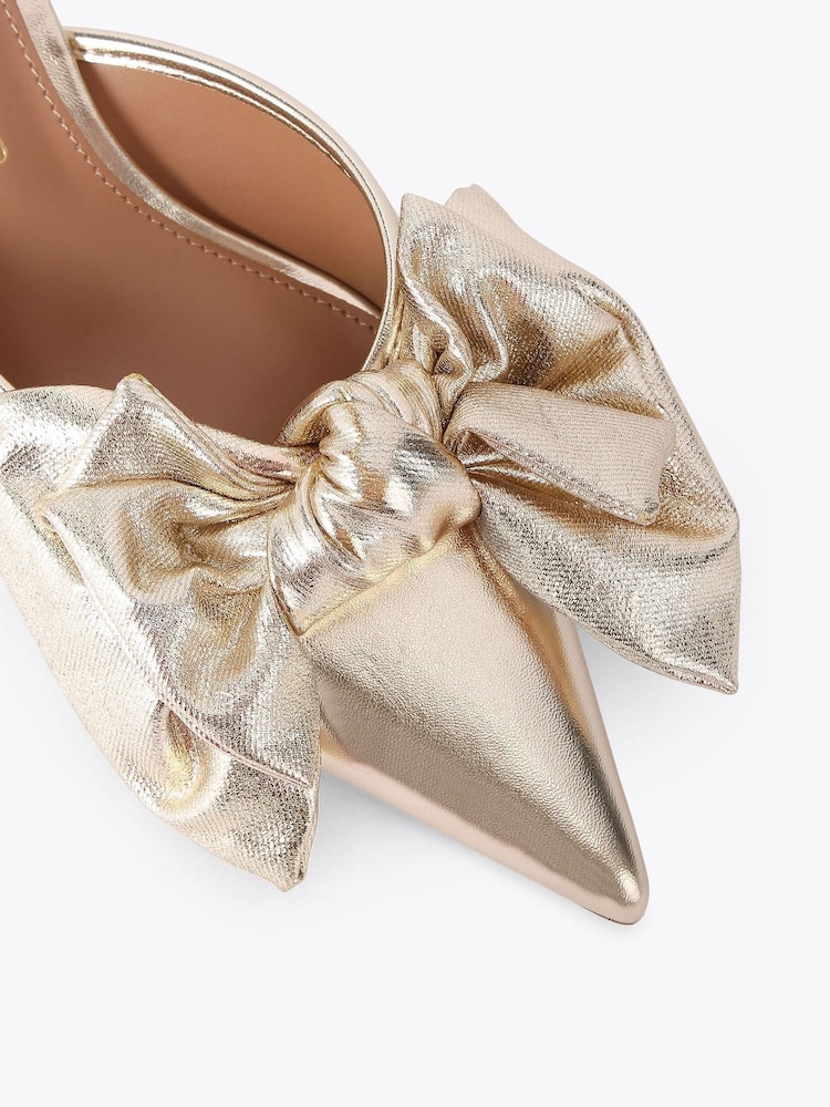 KG Kurt Geiger Gold Sophia Shoes - Image 5 of 5