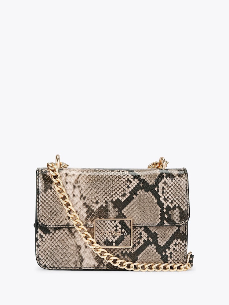 Carvela Jessica Shoulder Brown Bag - Image 1 of 5