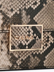 Carvela Jessica Shoulder Brown Bag - Image 4 of 5