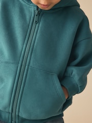 Green Zip Thru Hoodie (3mths-7yrs) - Image 8 of 8