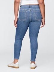 Gap Dark Blue High Rise True Skinny Jeans - Image 5 of 6