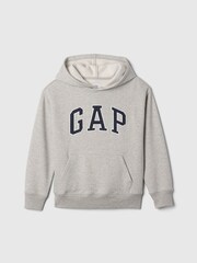 Gap Grey Vintage Logo Hoodie (4-13yrs) - Image 6 of 7