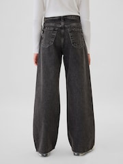 Gap Black Low Waisted Wide Leg Jeans (5-13yrs) (5-13yrs) - Image 11 of 11