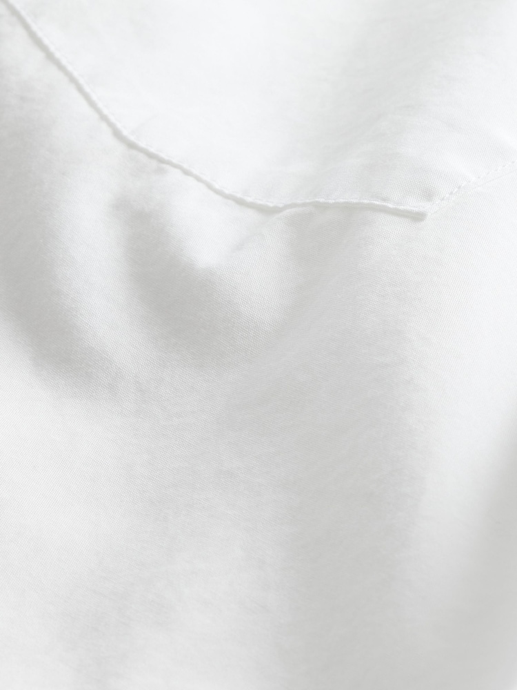 Gap White Cotton Poplin Classic Shirt - Image 4 of 4